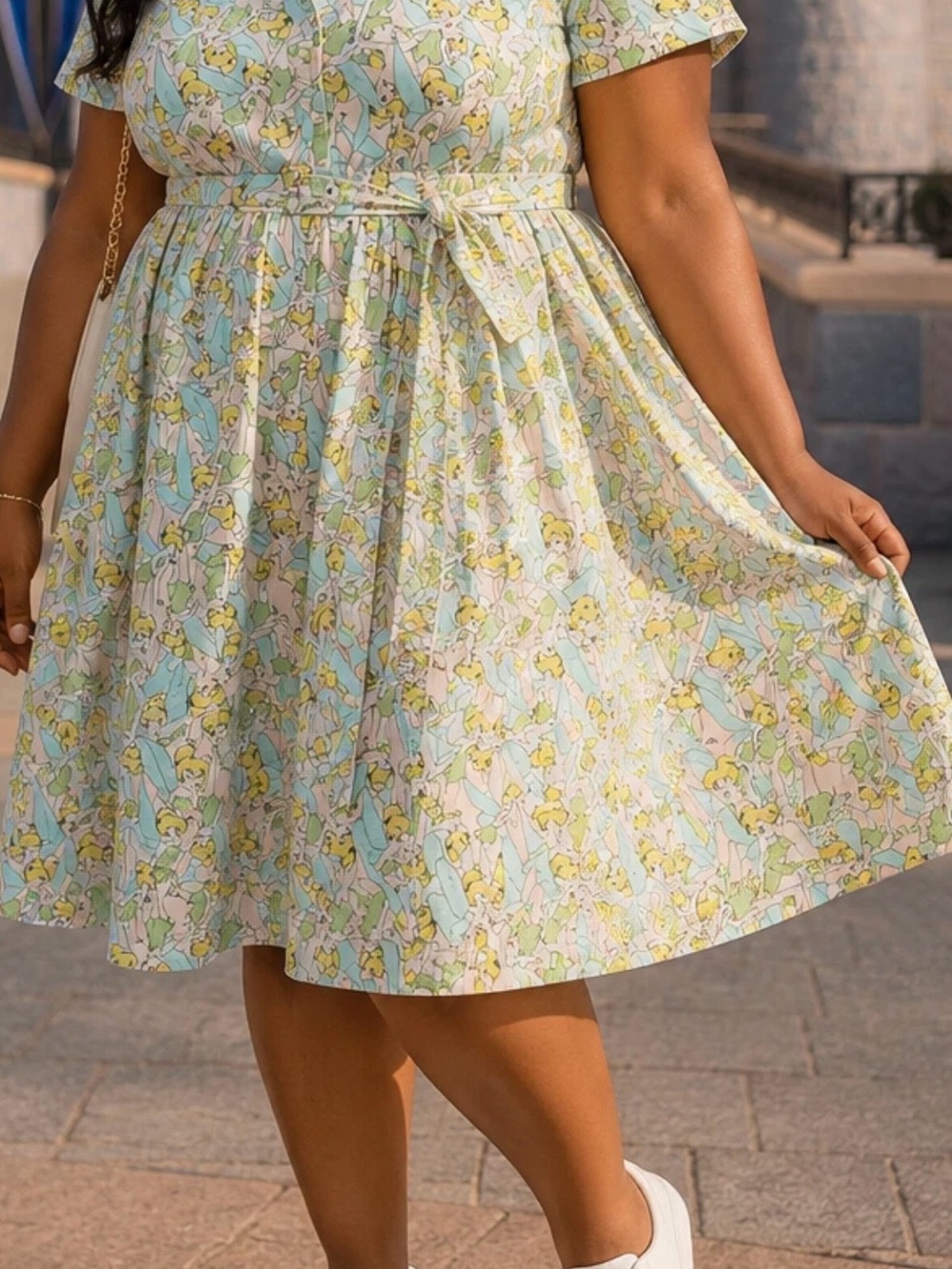 Disney Peter Pan Torrid Plus Size Tinkerbell swing dress no belt size 28 or 4x
